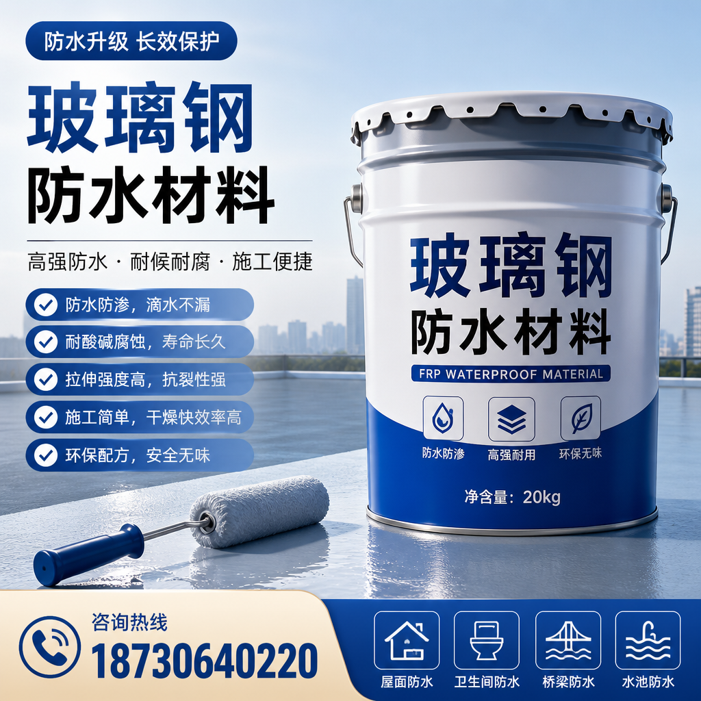 专家解析：玻璃钢防水材料的市场前景分析在 宜宾