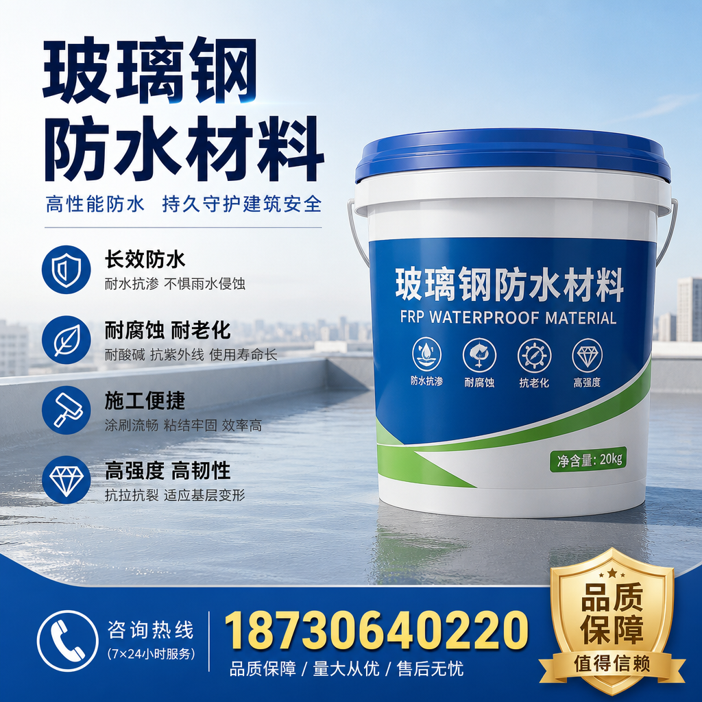 专家解析：玻璃钢防水材料的市场前景分析在 宜宾